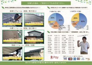 仙台市青葉区リフォームチラシ11月裏